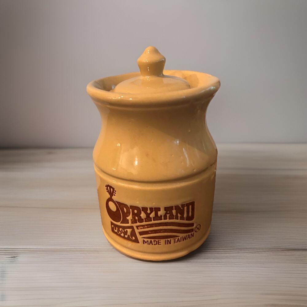 Vintage Opryland USA Vintage Canister Jar Tennessee 9"